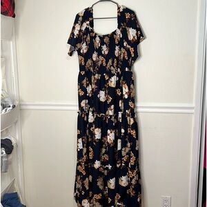 Navy blue boltic born maxi size 2X